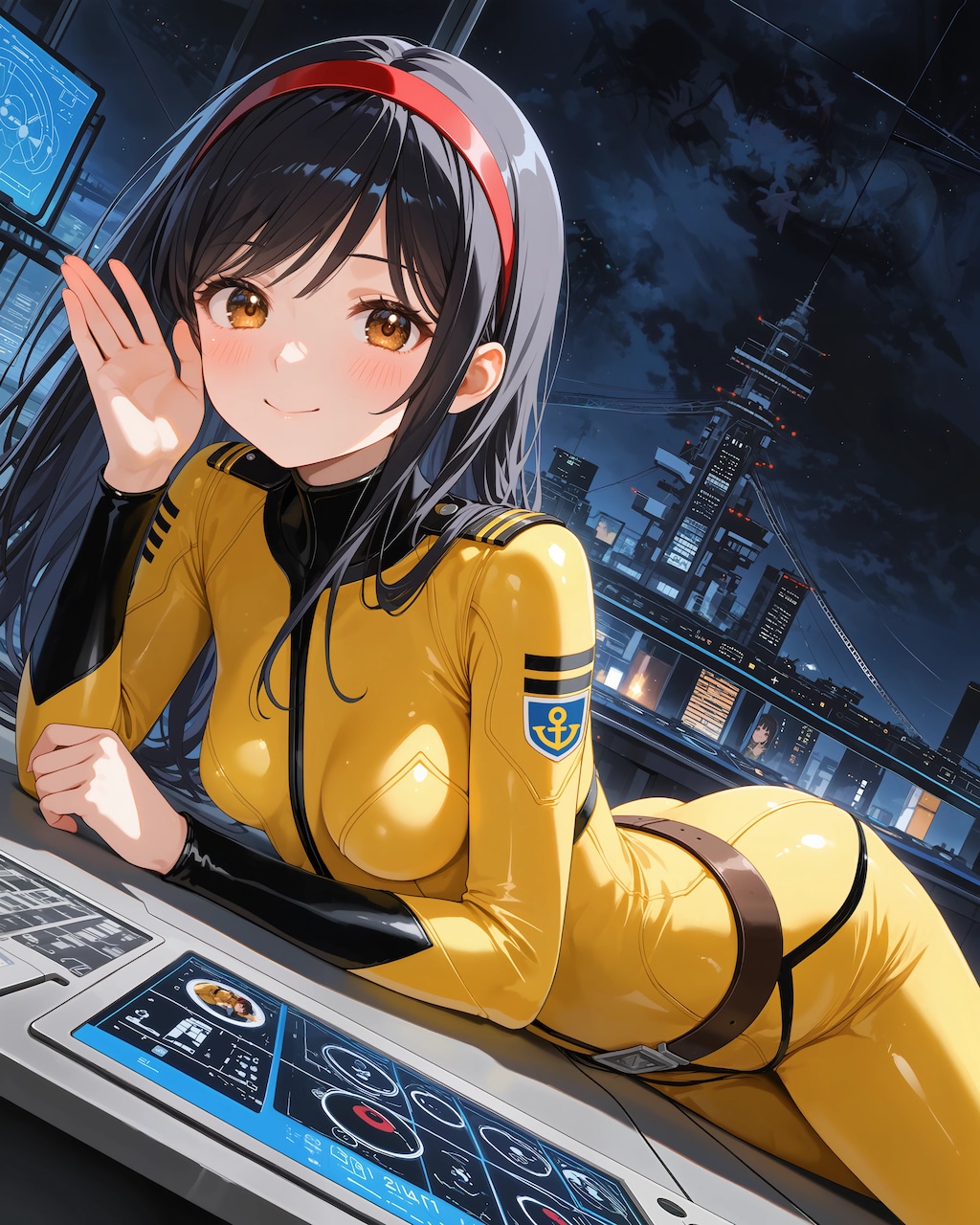 黒髪ステキな西条未来さん #2