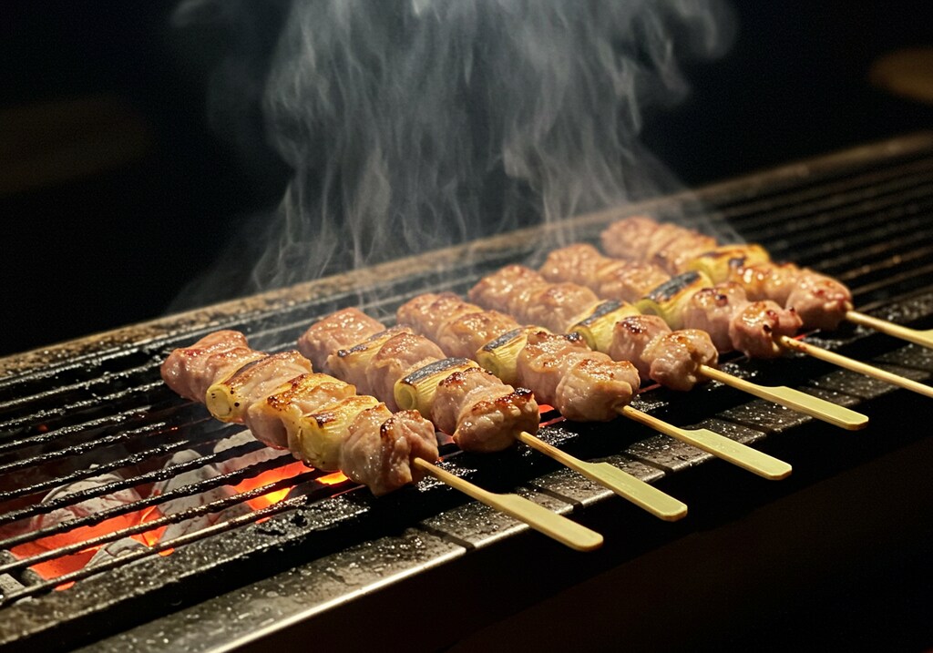 摩訶不思議食堂の焼き鳥定食食べ放題プラン