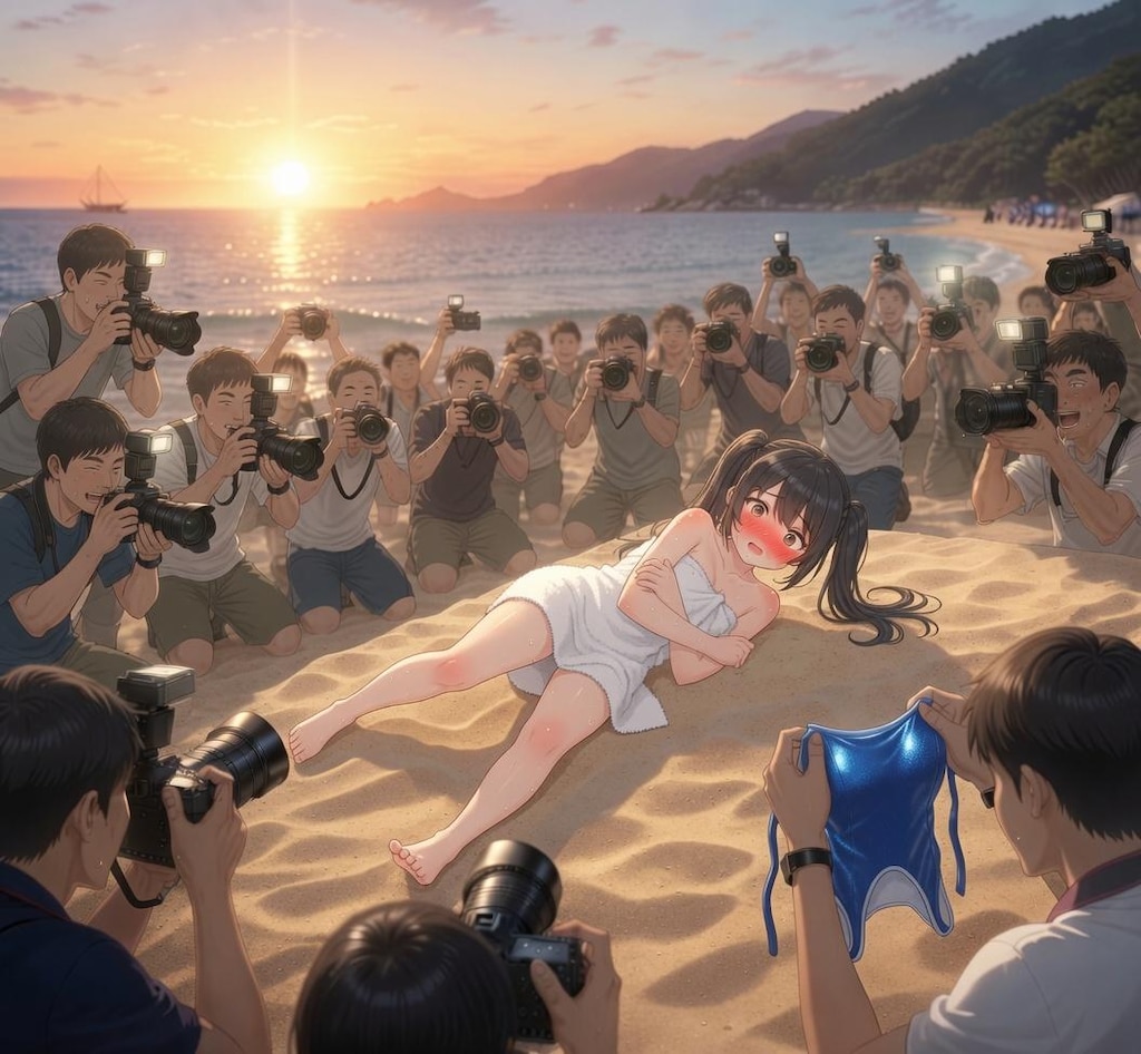 みえそうでみえない・・・
