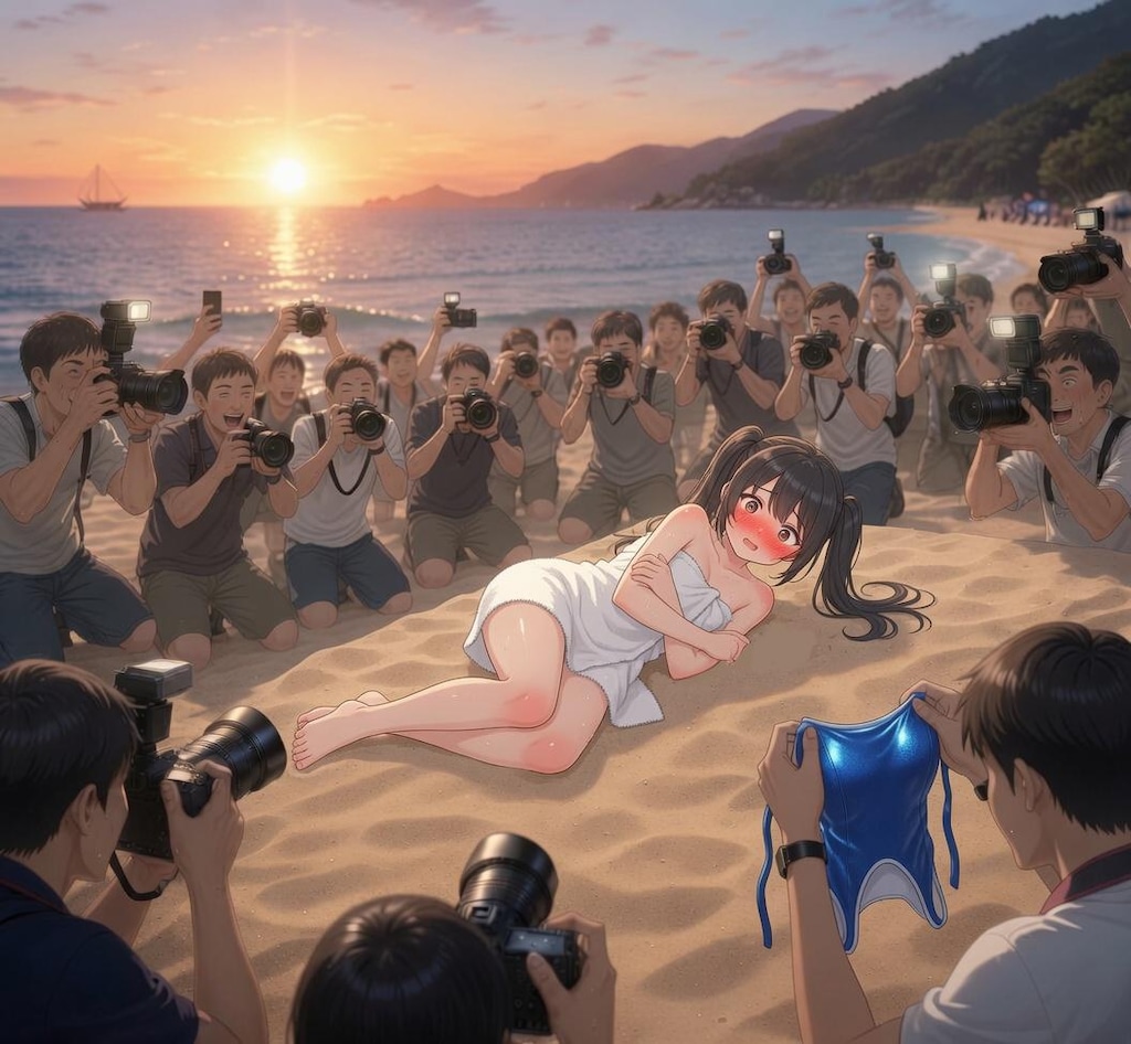 みえそうでみえない・・・