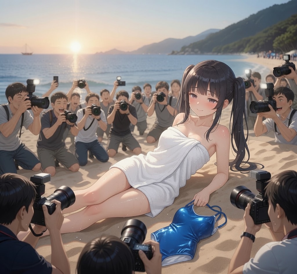 みえそうでみえない・・・