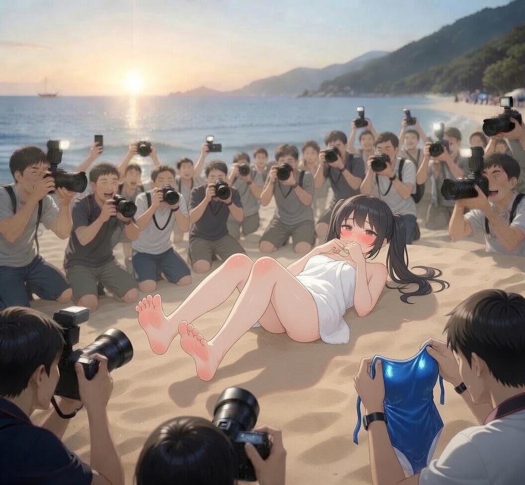 みえそうでみえない・・・