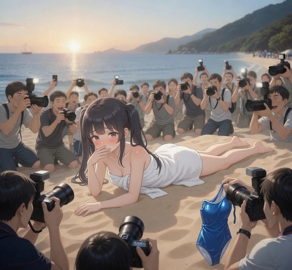 みえそうでみえない・・・