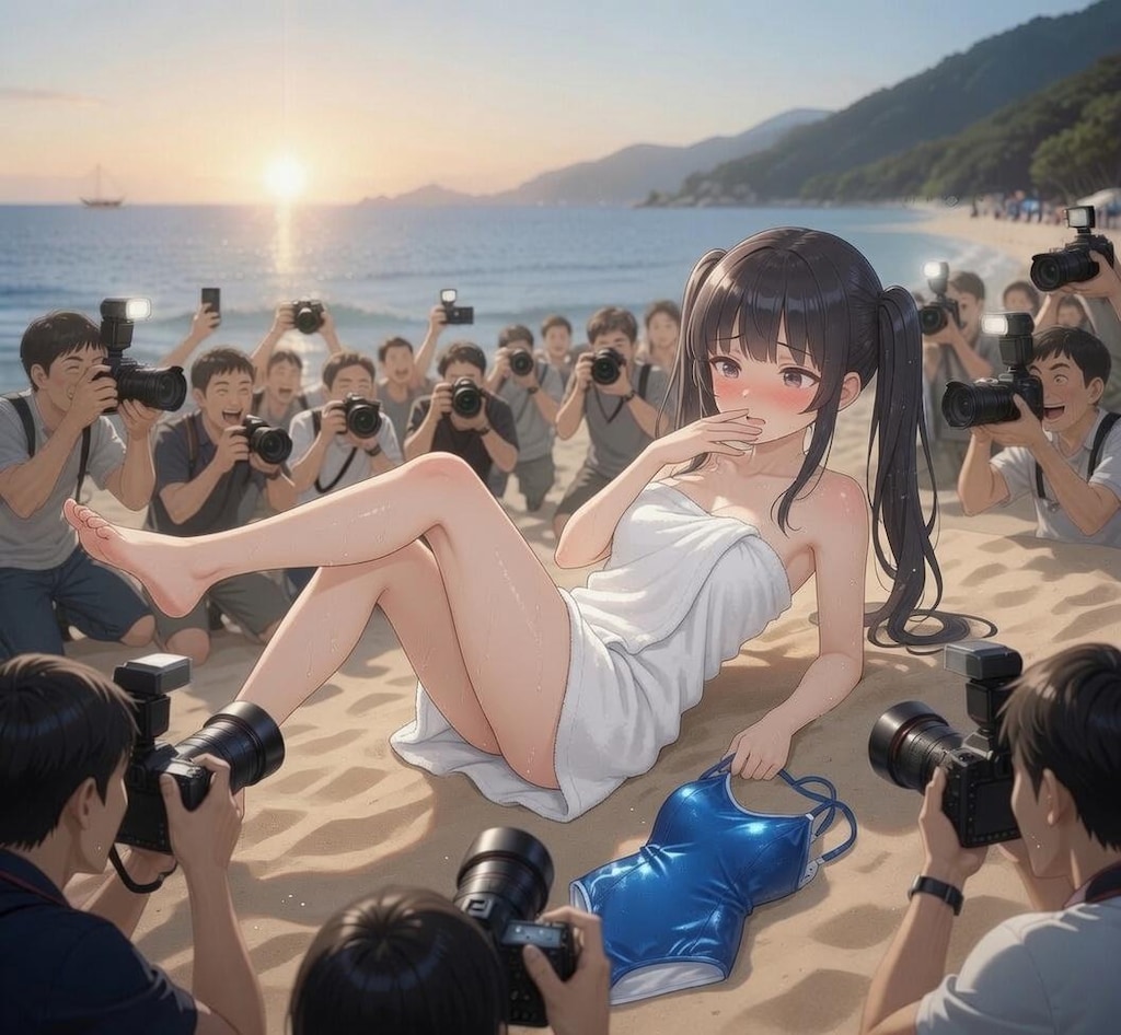 みえそうでみえない・・・