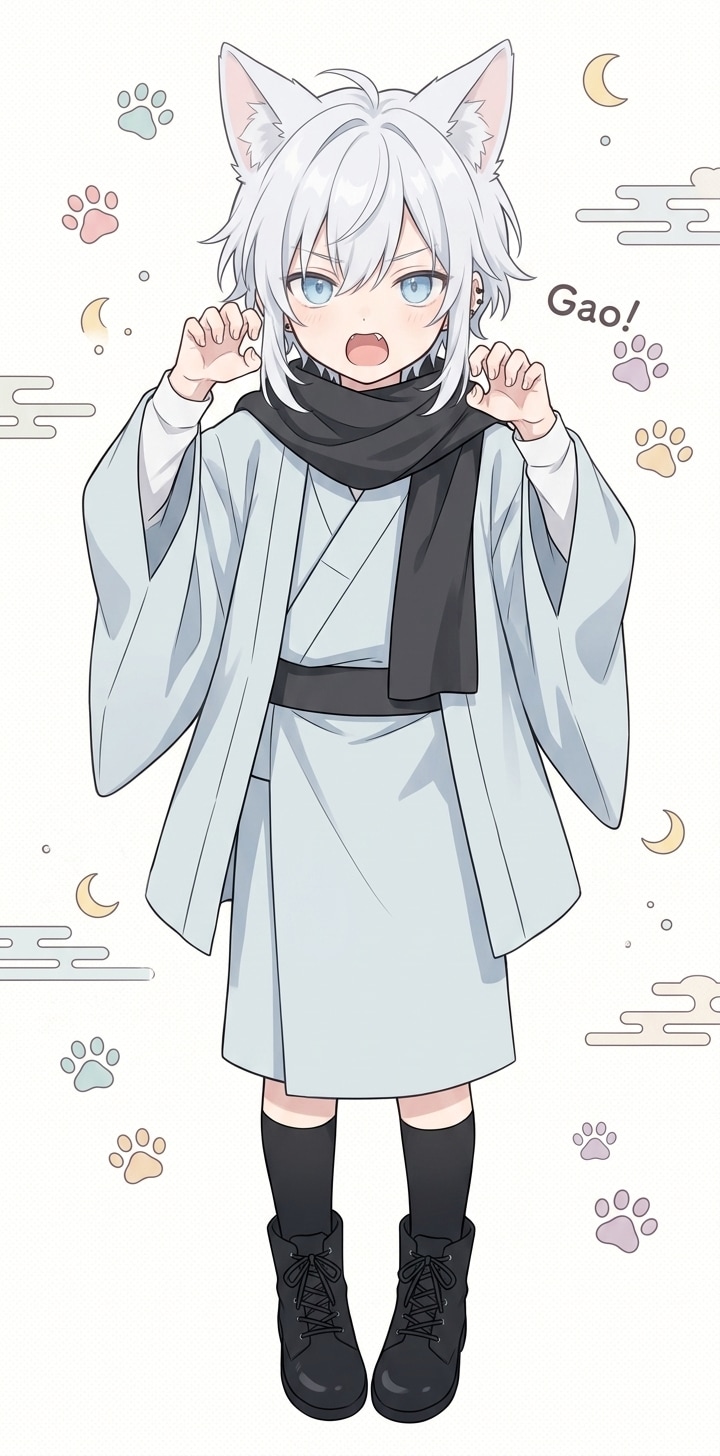ねこみみ和風ショタ
