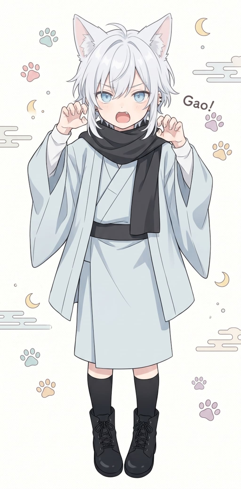 ねこみみ和風ショタ
