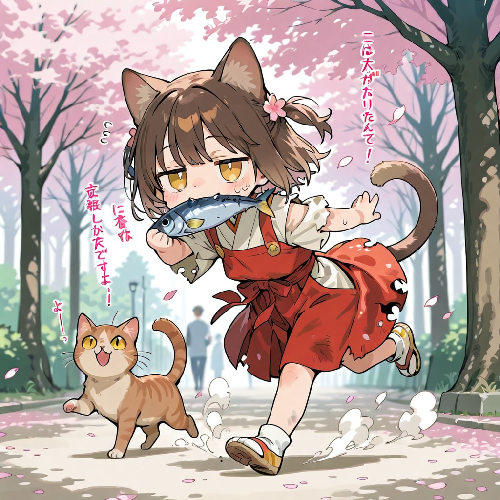 はにゃよりおさかにゃ‼️ | の人気AIイラスト・グラビア