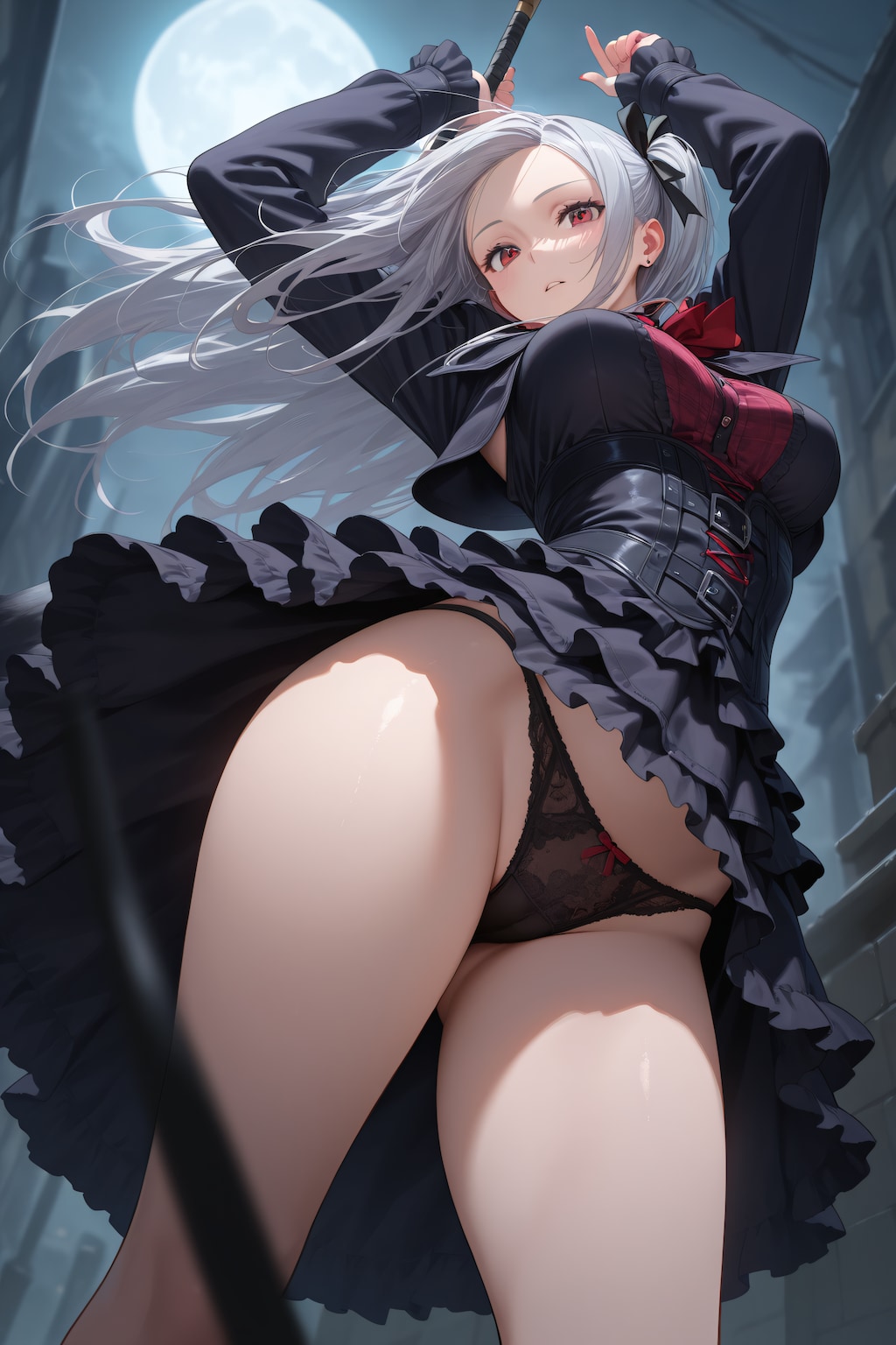 とどめを刺すゴスロリ様