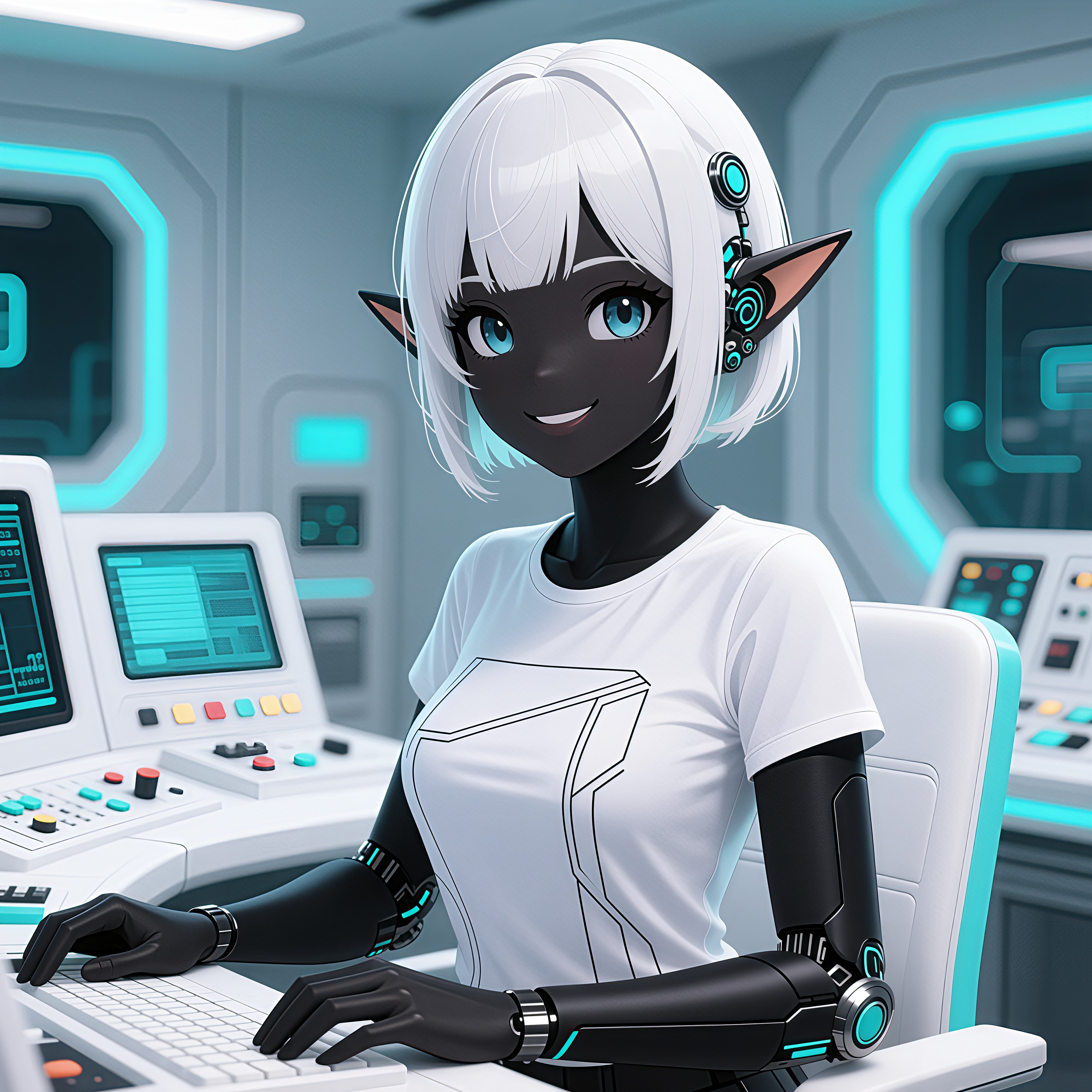 メカ娘4595号 | の人気AIイラスト・グラビア