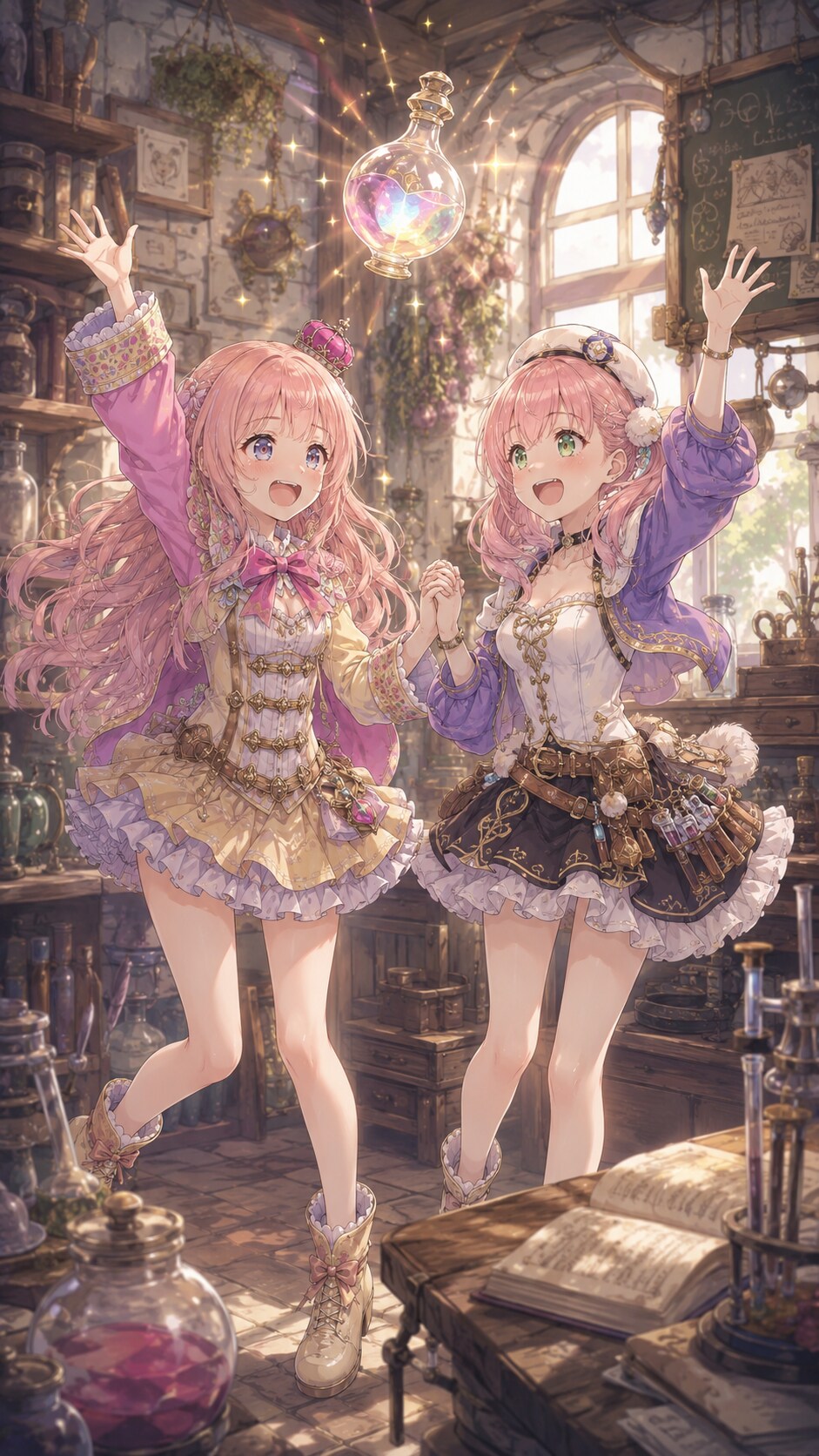 アトリエシリーズの推しヒロインズ『エリクサーが完成したー！！』（メルル＆エスカ）