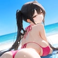 ビキニのお姉さん 2枚目