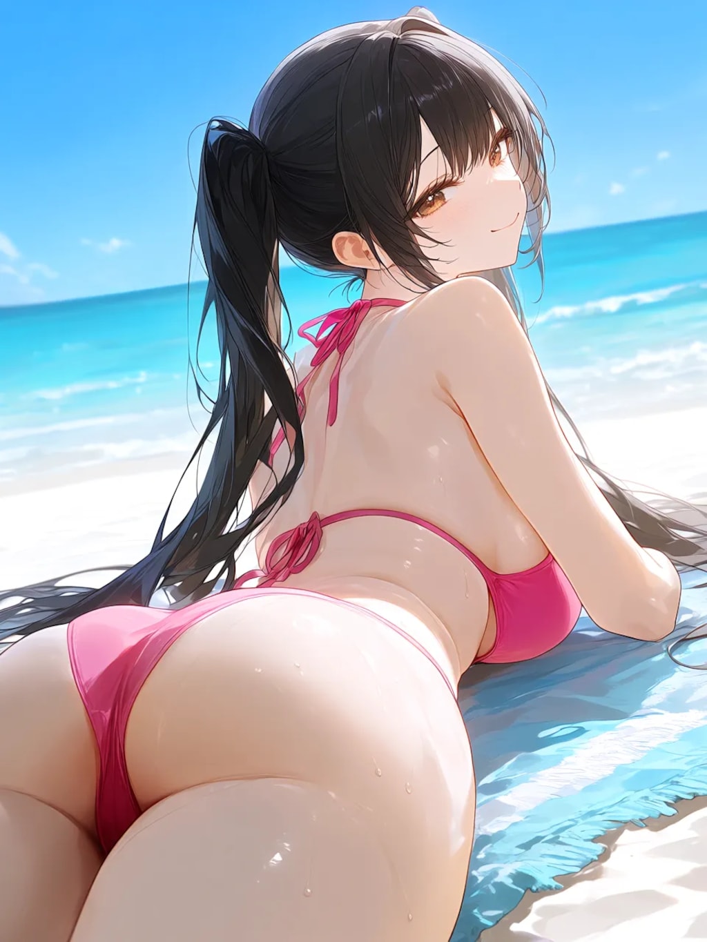 ビキニのお姉さん