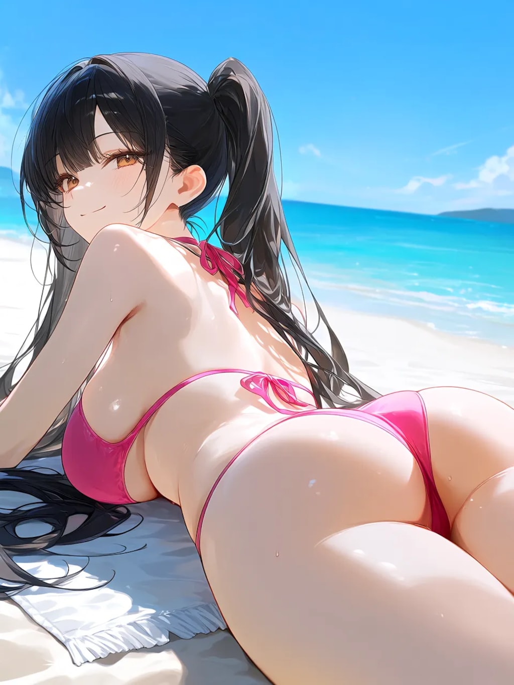 ビキニのお姉さん