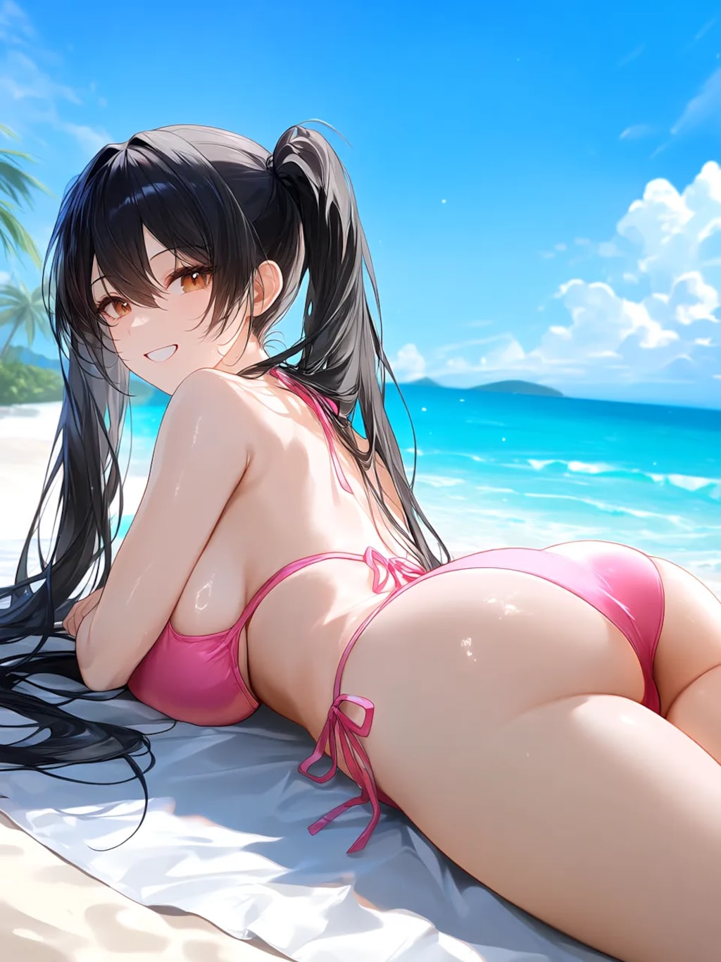 ビキニのお姉さん