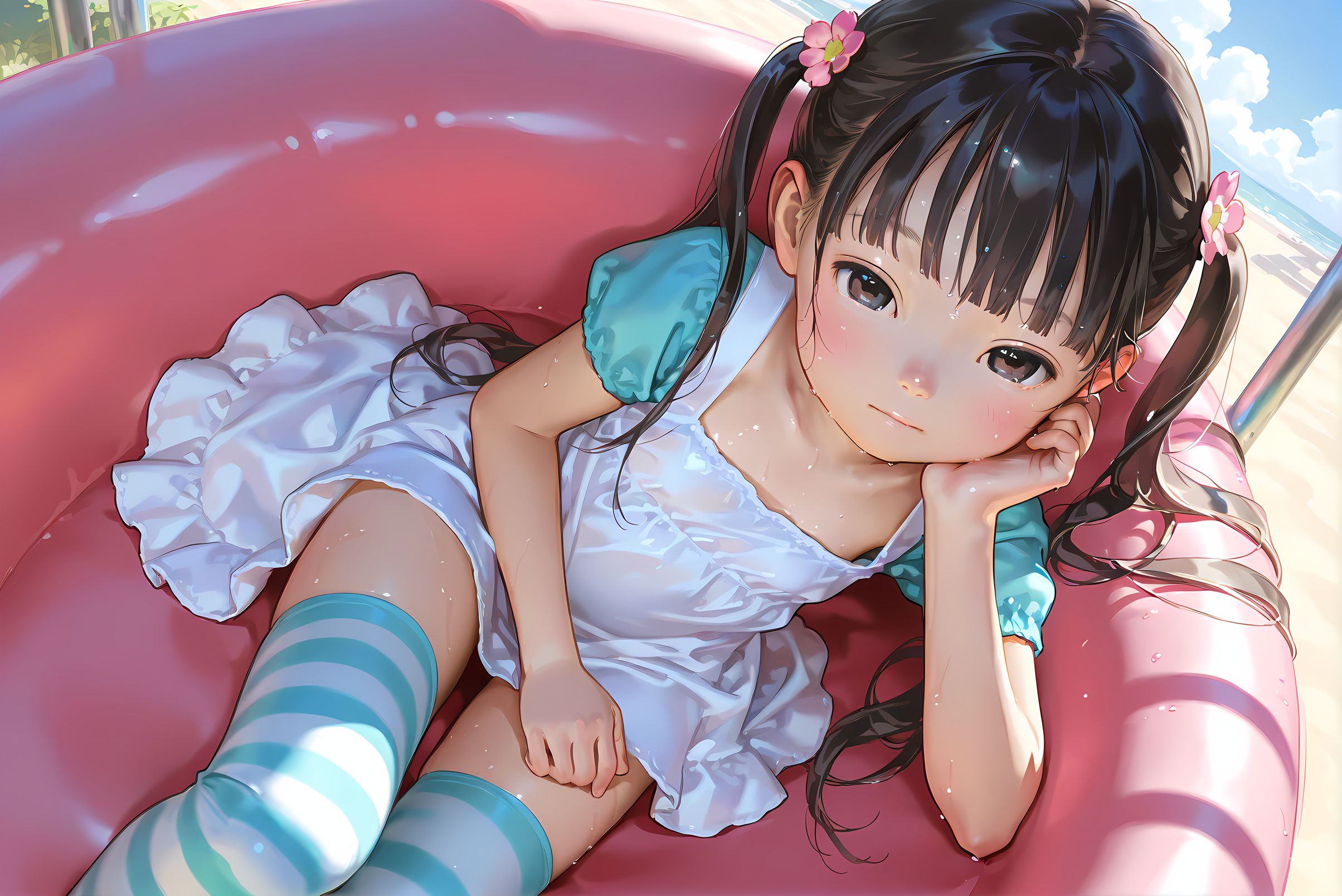 少女N | の人気AIイラスト・グラビア