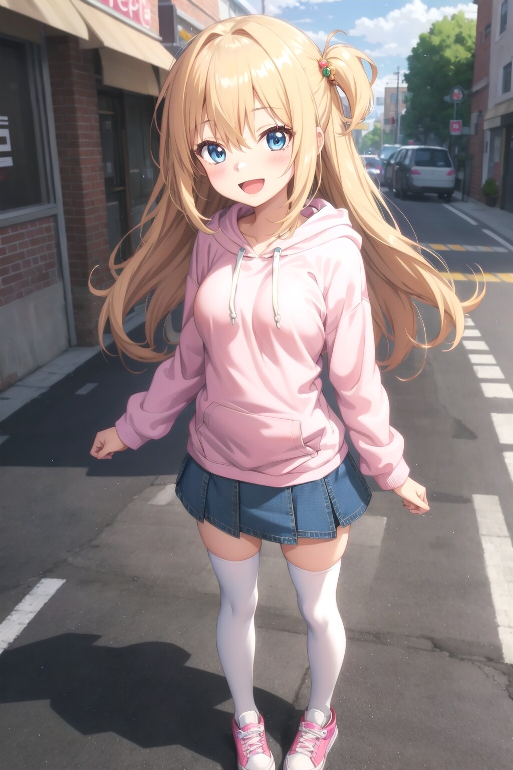 お兄ちゃん、今日はすずしいね