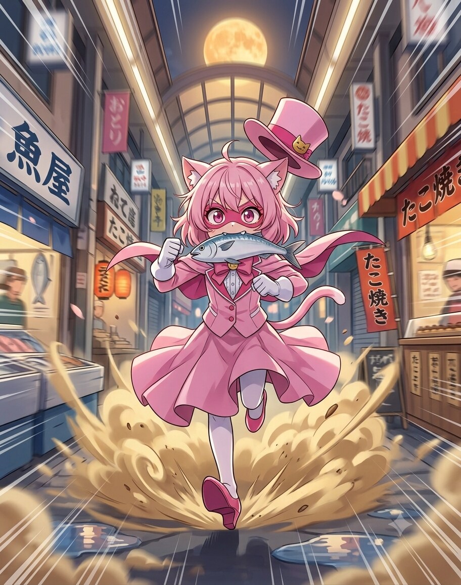 怪盗ろんすねこが現れたぞっ‼️