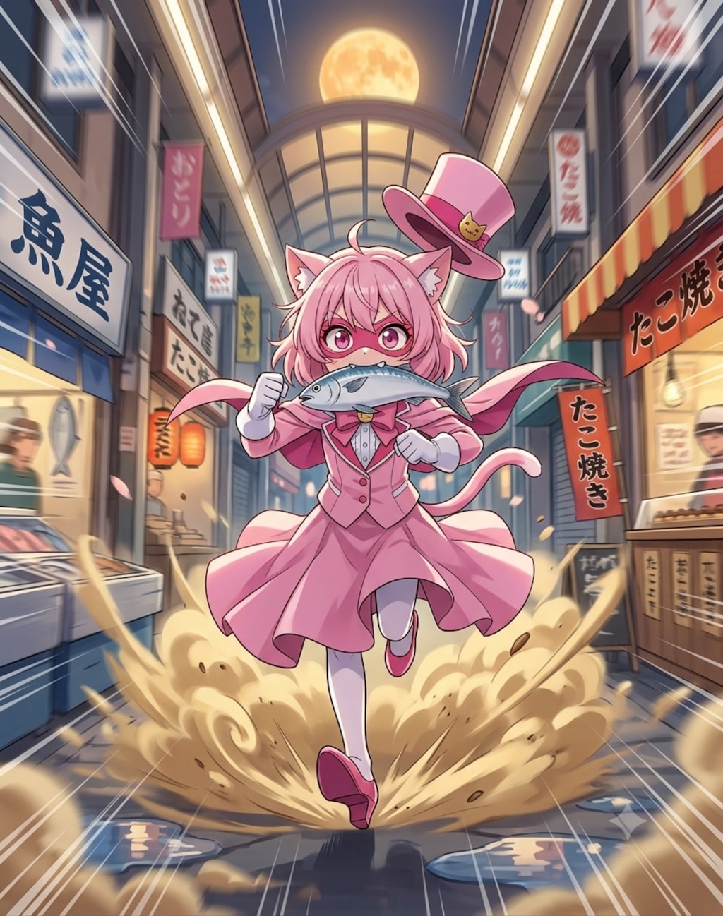怪盗ろんすねこが現れたぞっ‼️