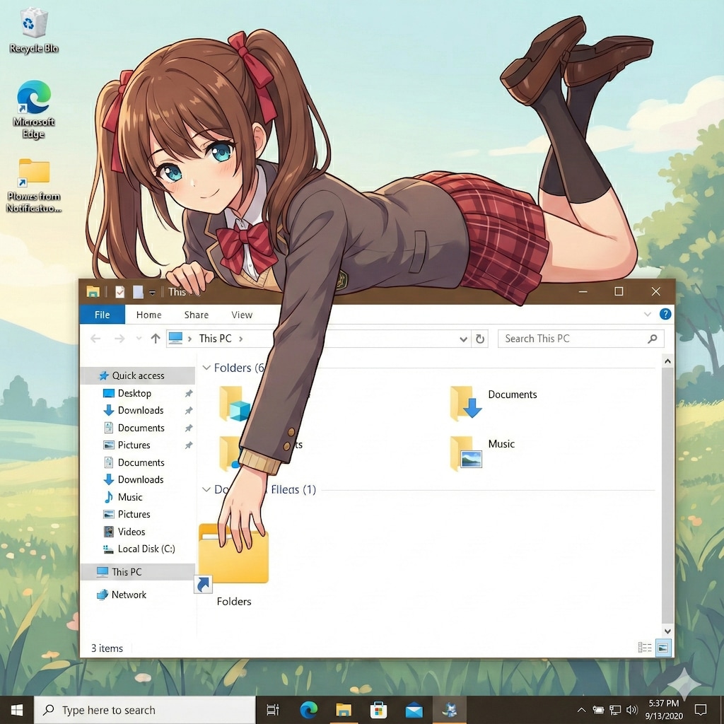 デスクトップマスコット