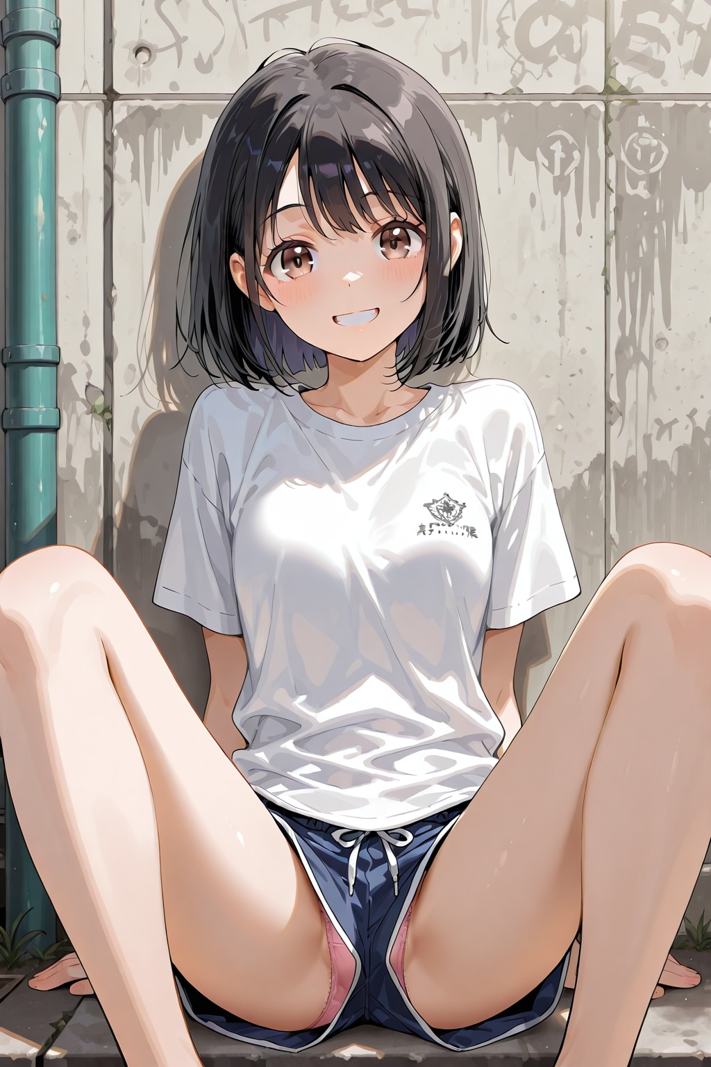 気づいてないみたいだから拝ませてもらおう