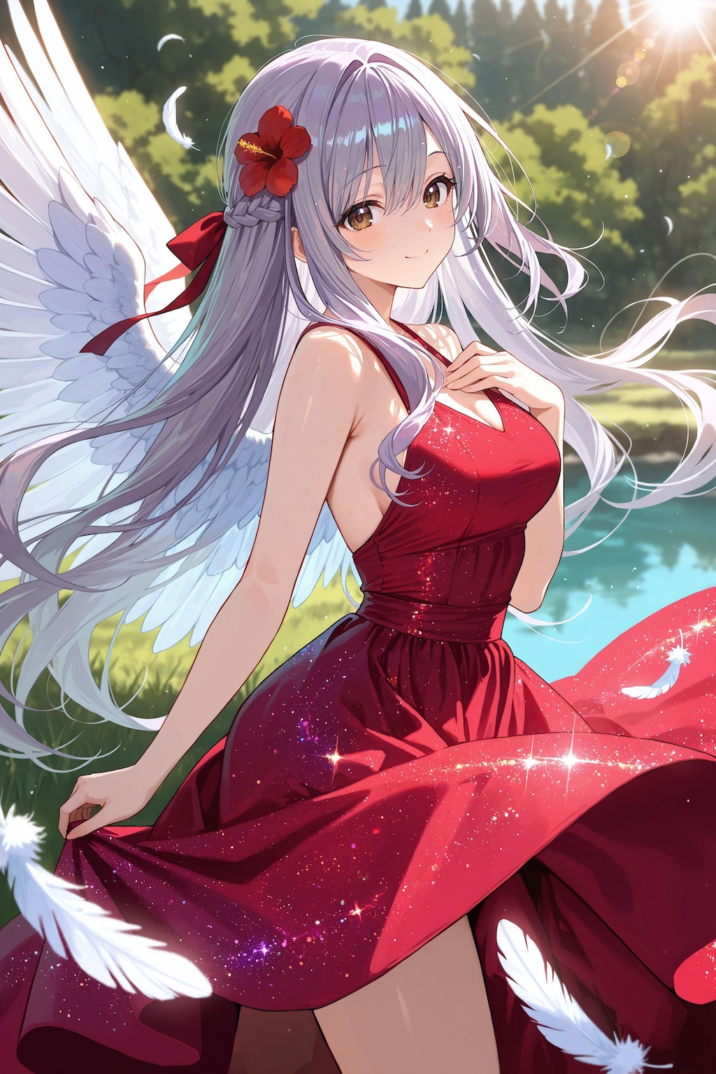 天使さん頑張ります