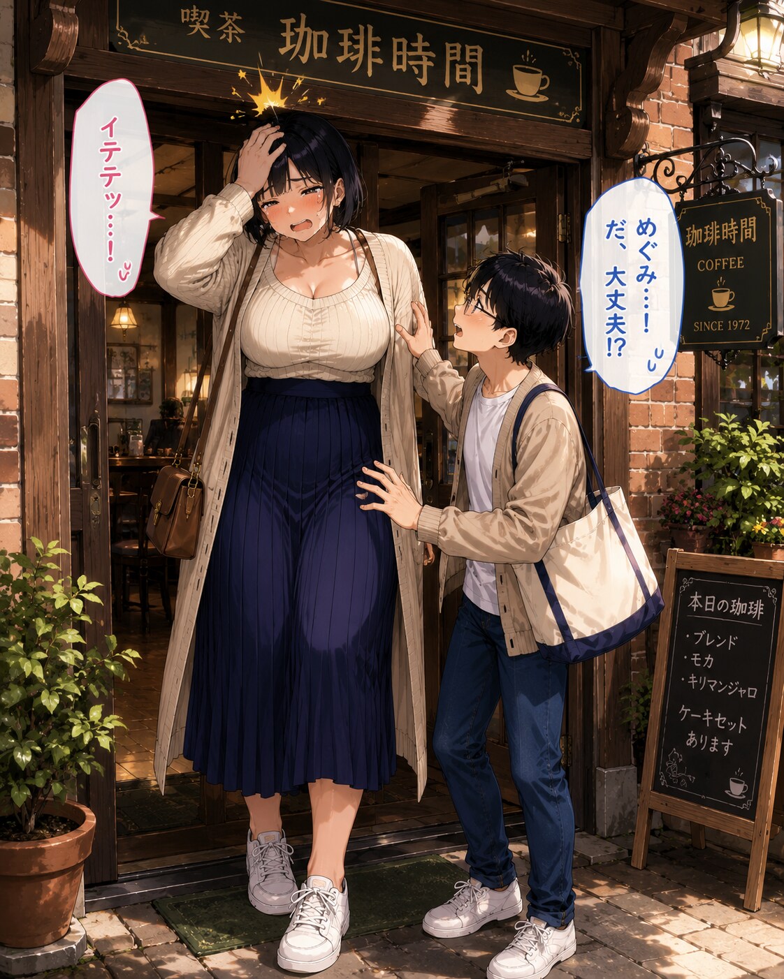 喫茶店デート
