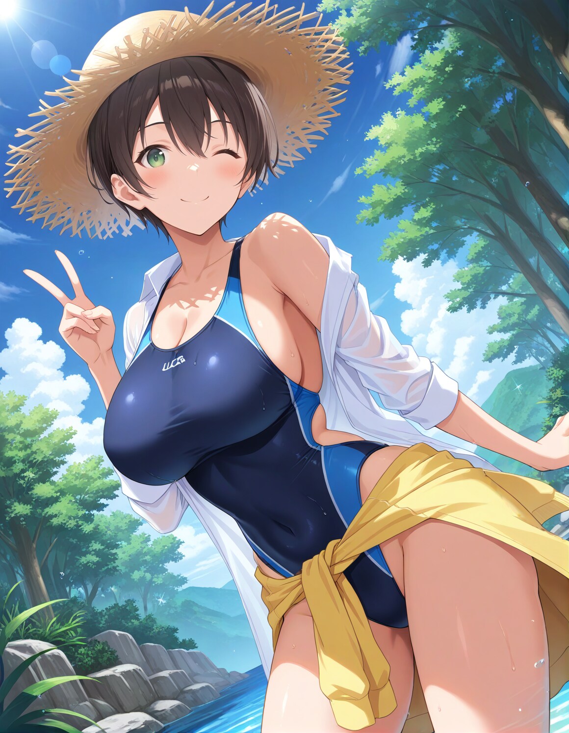 水着の翼ちゃん