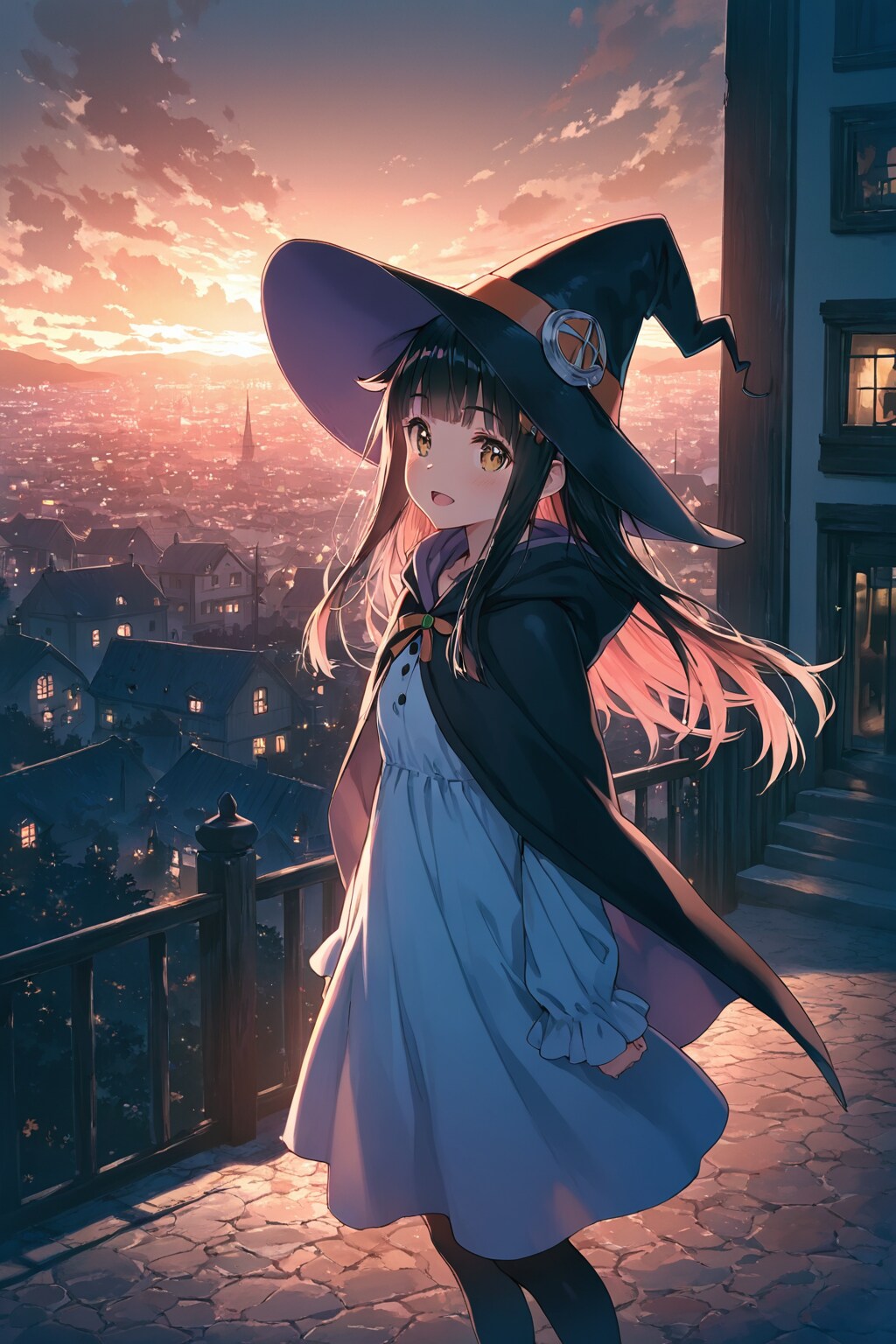 夕暮れの魔女 | の人気AIイラスト・グラビア