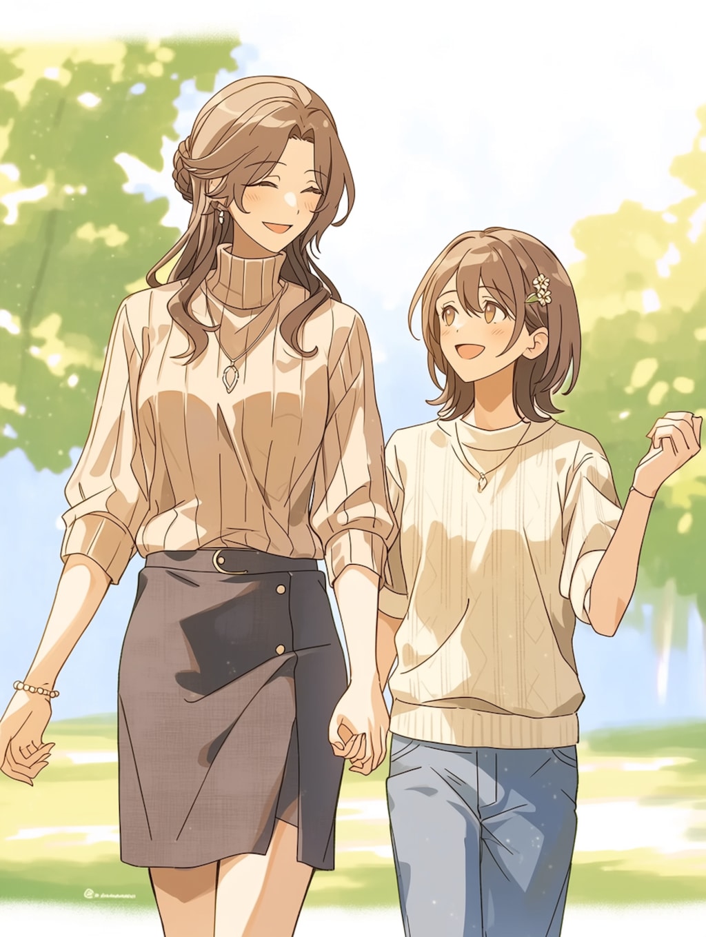 母と娘413