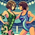 干支プロレス（辰年 vs 巳年） 10枚目