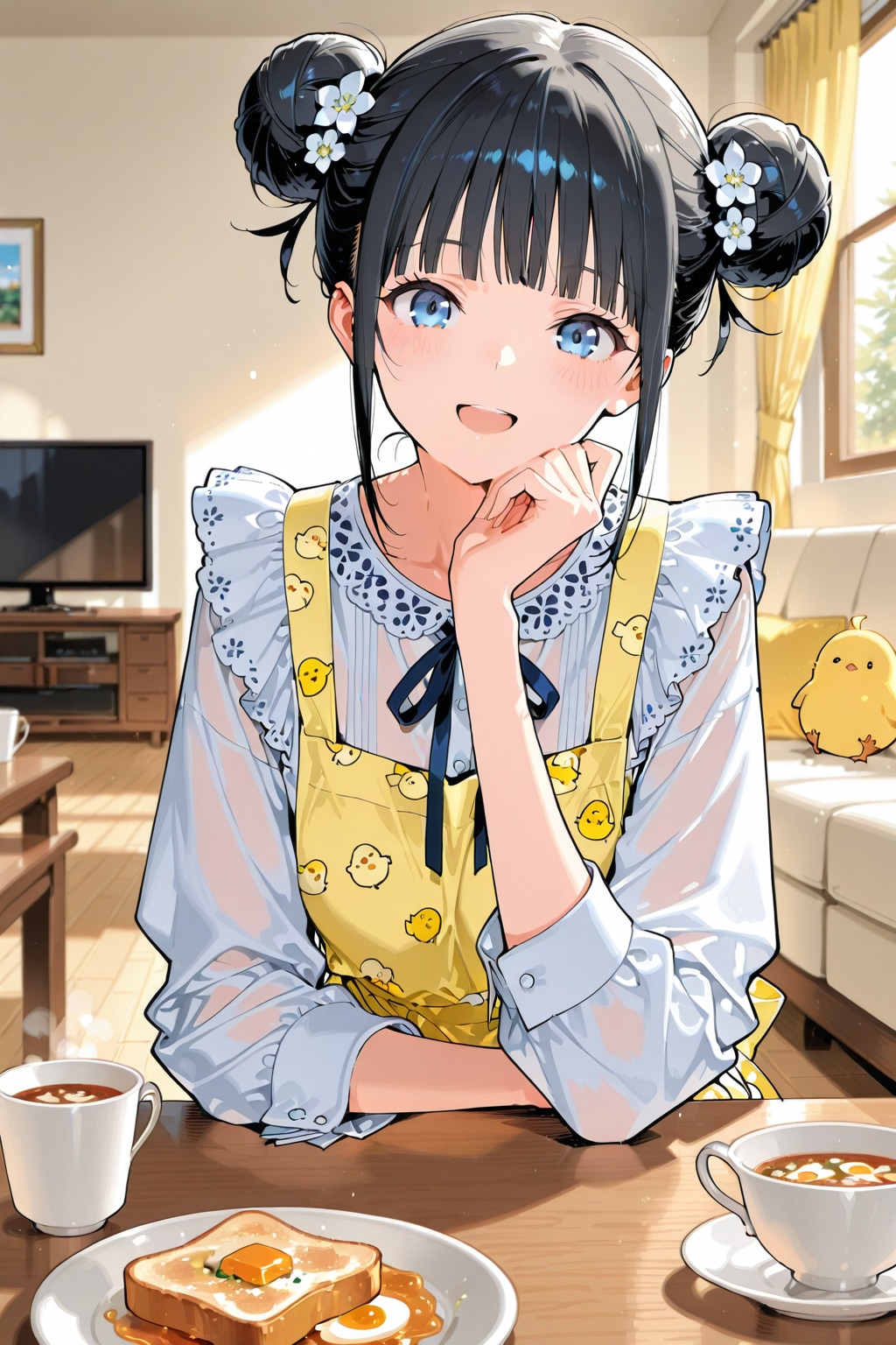 おだんごちゃん🍡✨と朝ごはん🍚✨　3/1