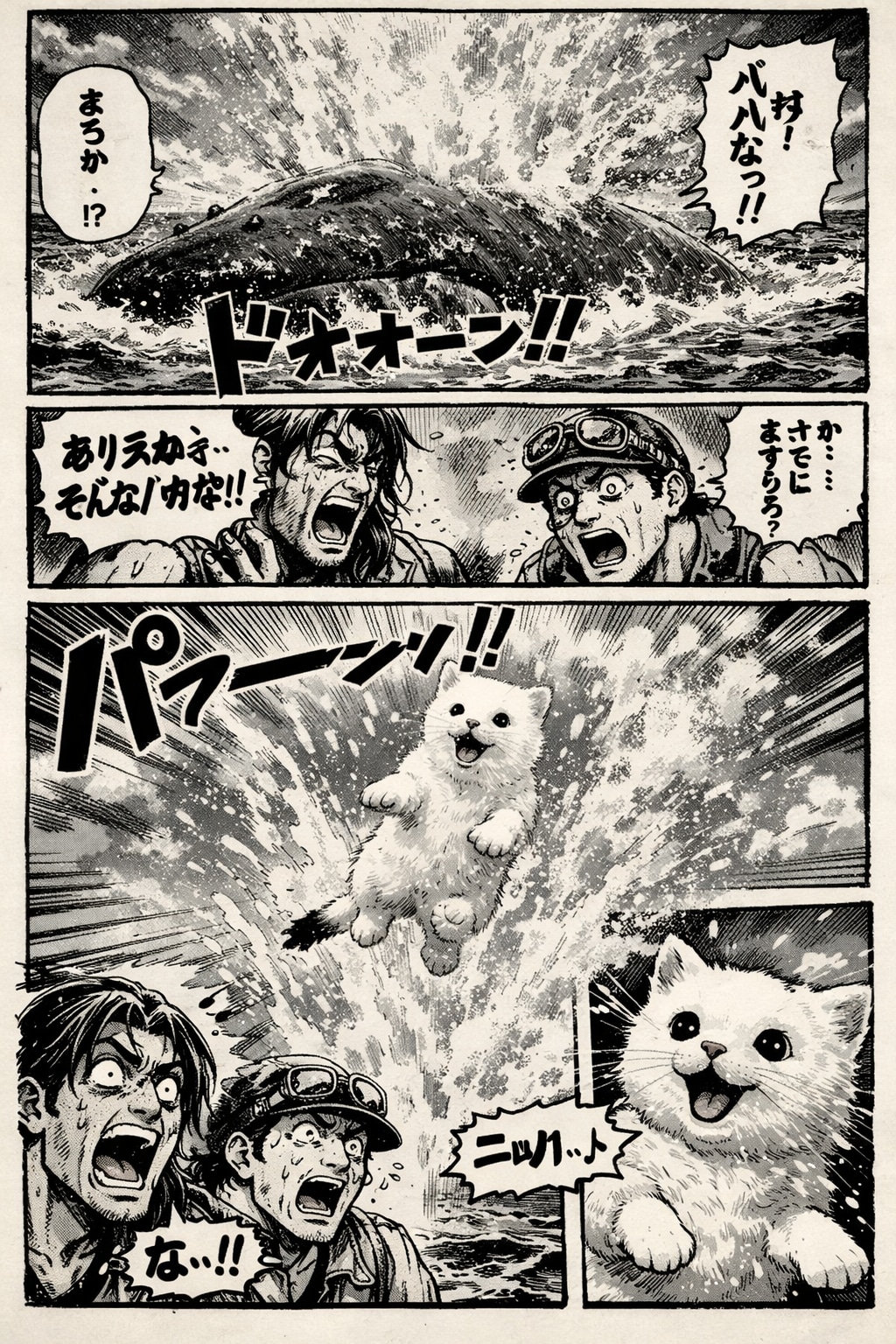 「嘘漫画の1ページ」記念イラスト