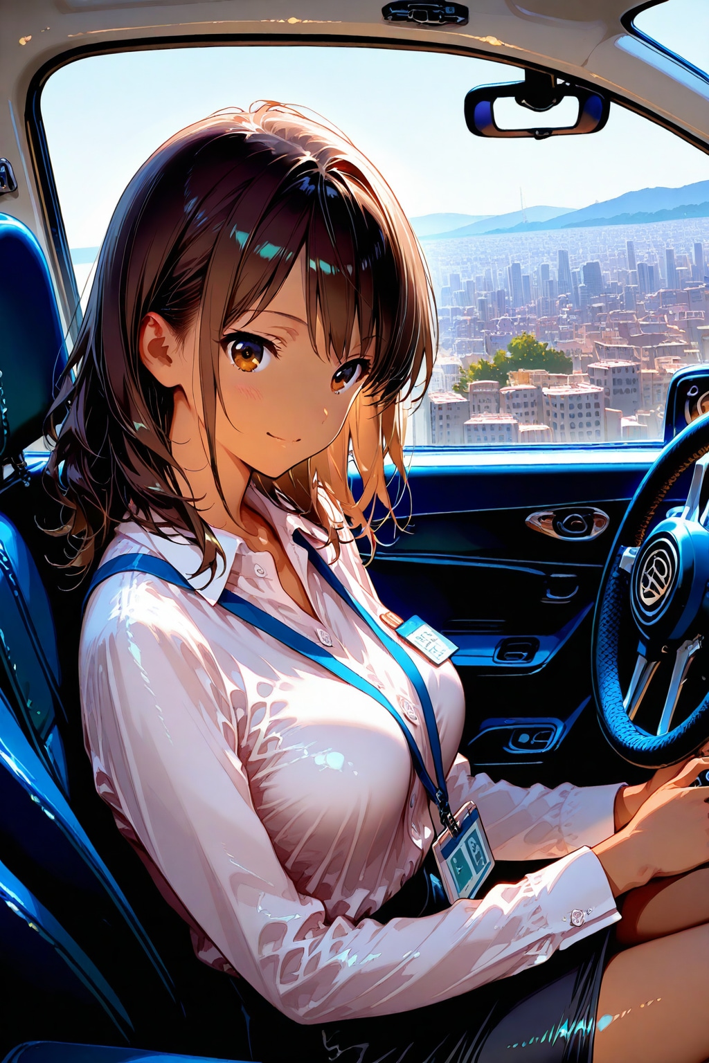 女上司と外回り | の人気AIイラスト・グラビア