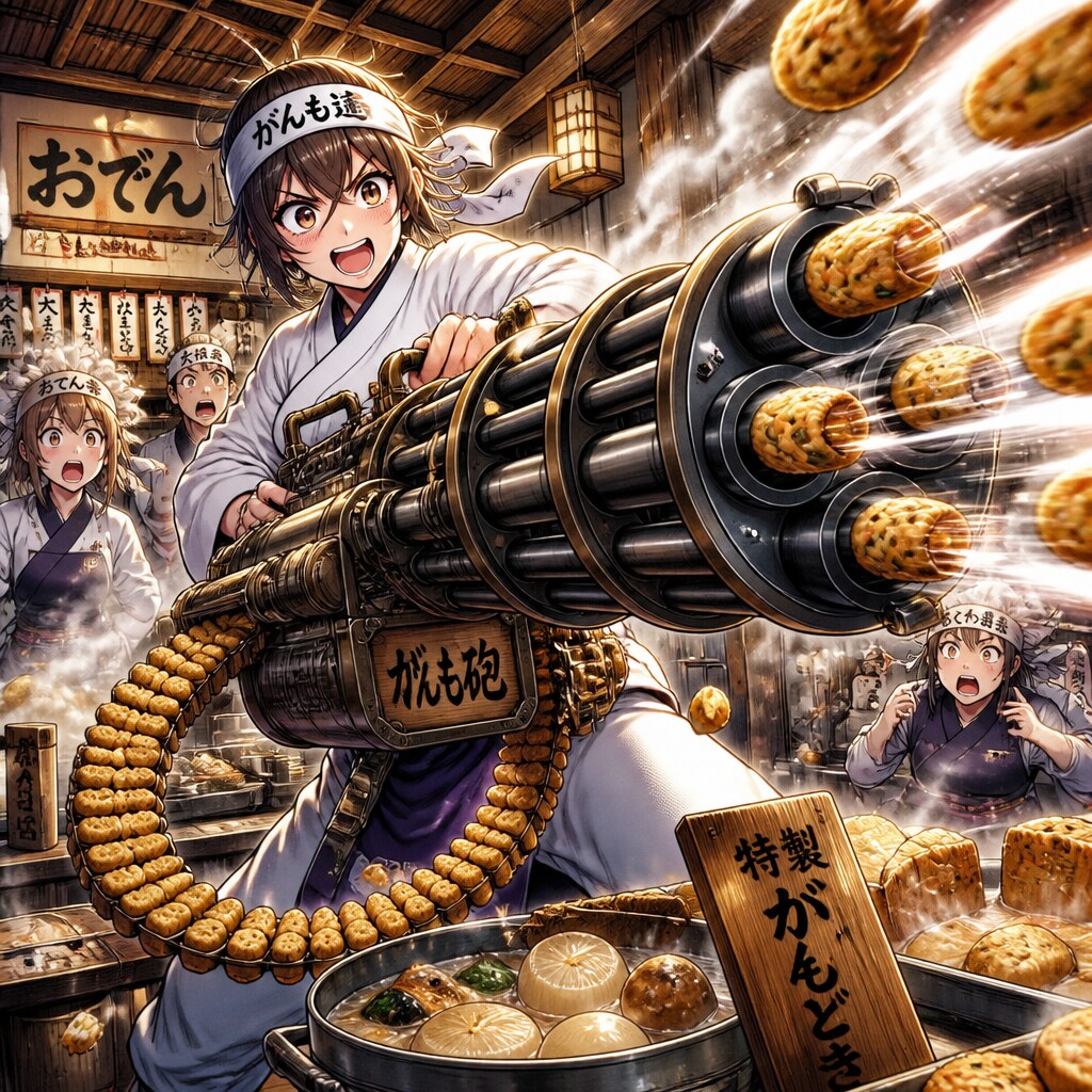 ミニがんもどき砲