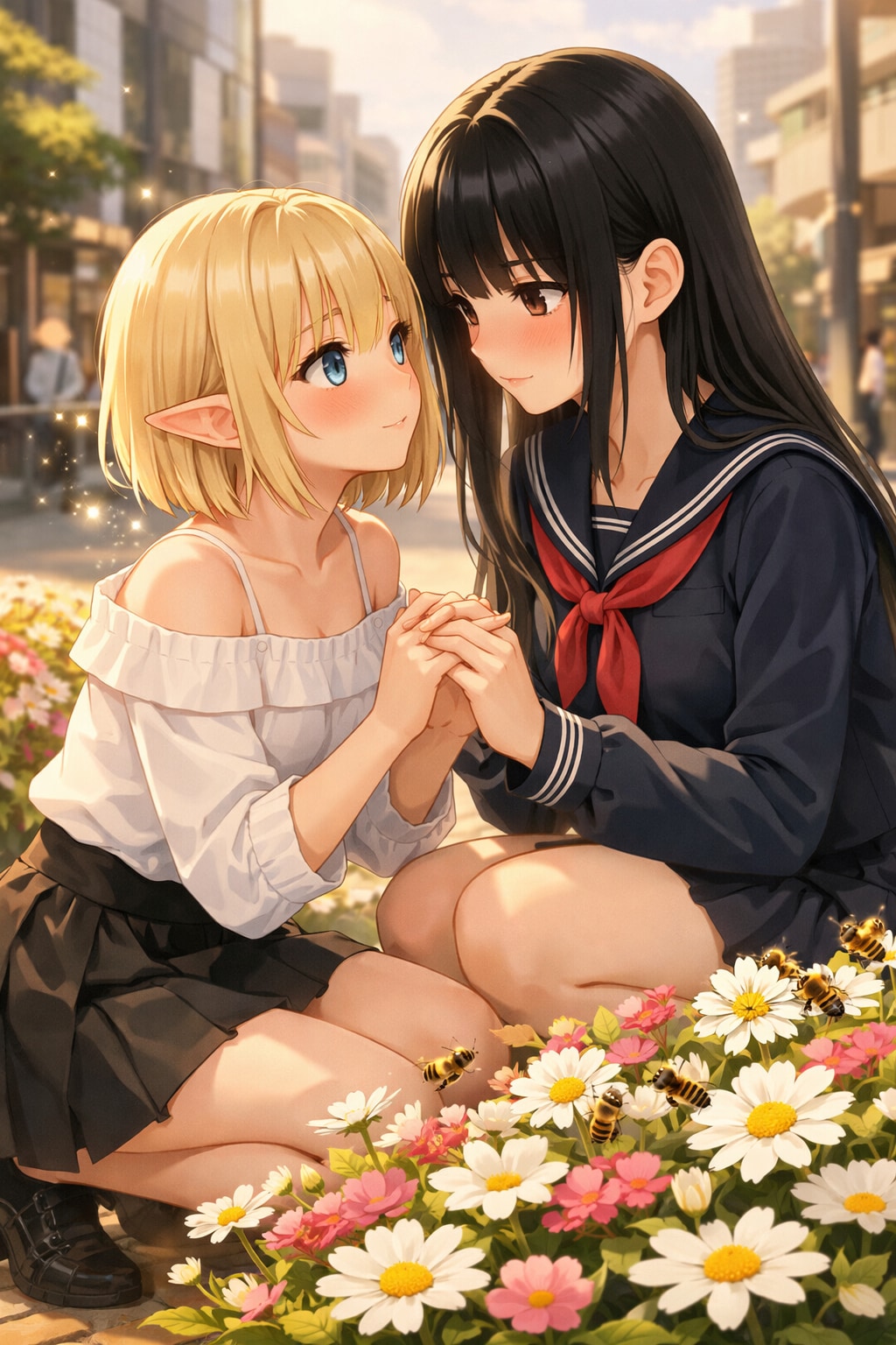 蜜蜂、可愛いね。（世界ミツバチの日）