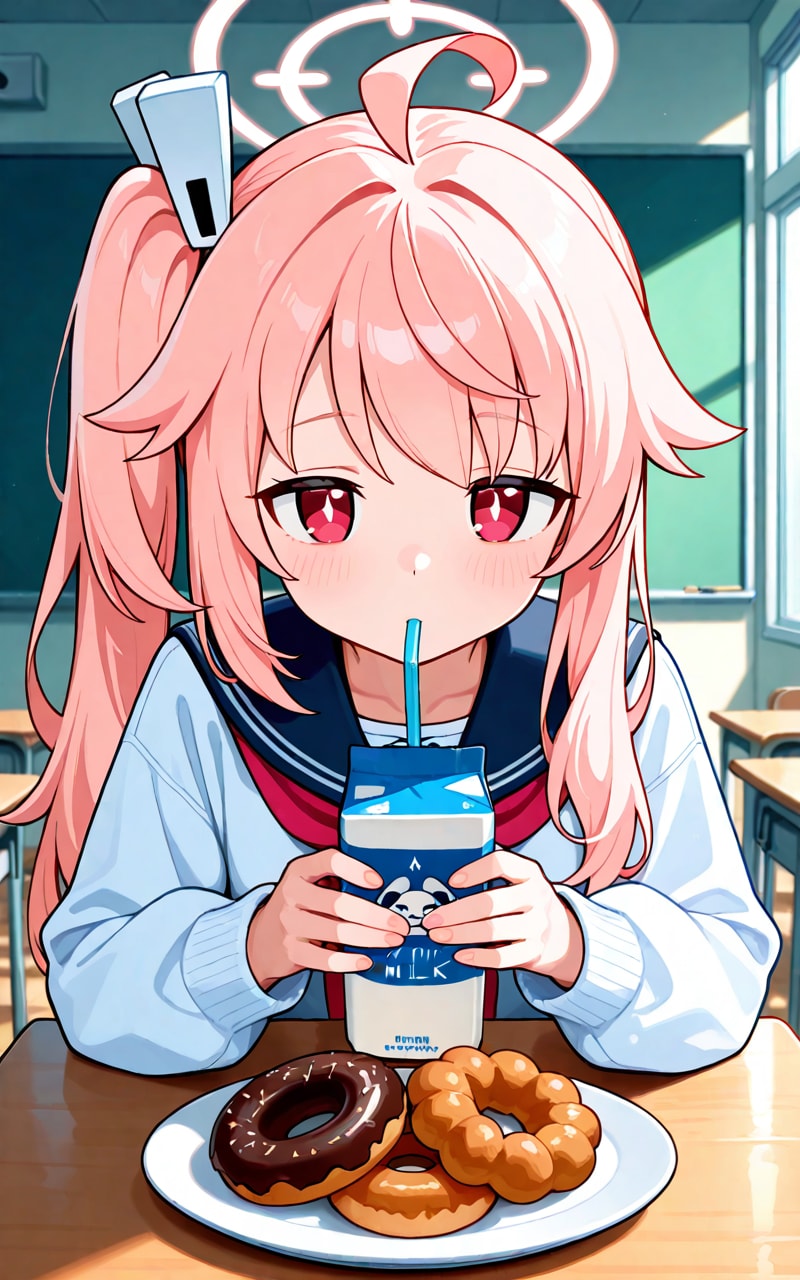 柚鳥ナツ　牛乳の時間