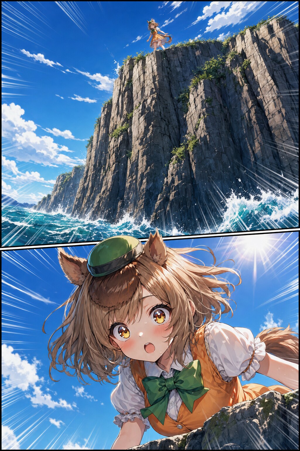 崖の下のゆるもっち