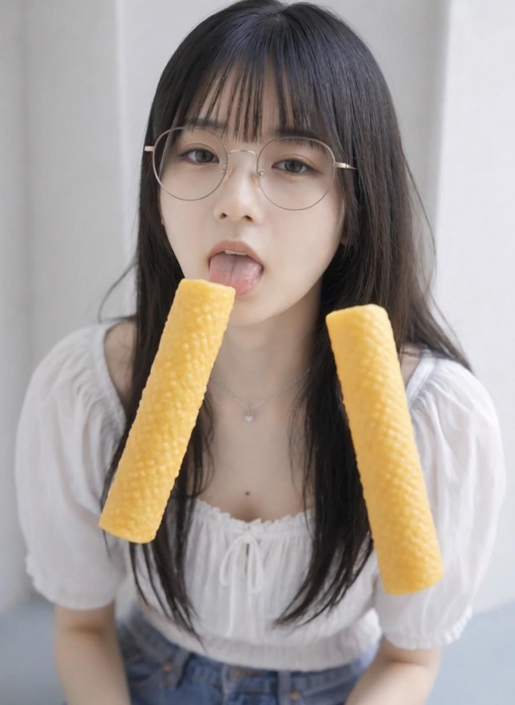 彼氏のために頑張る彼女