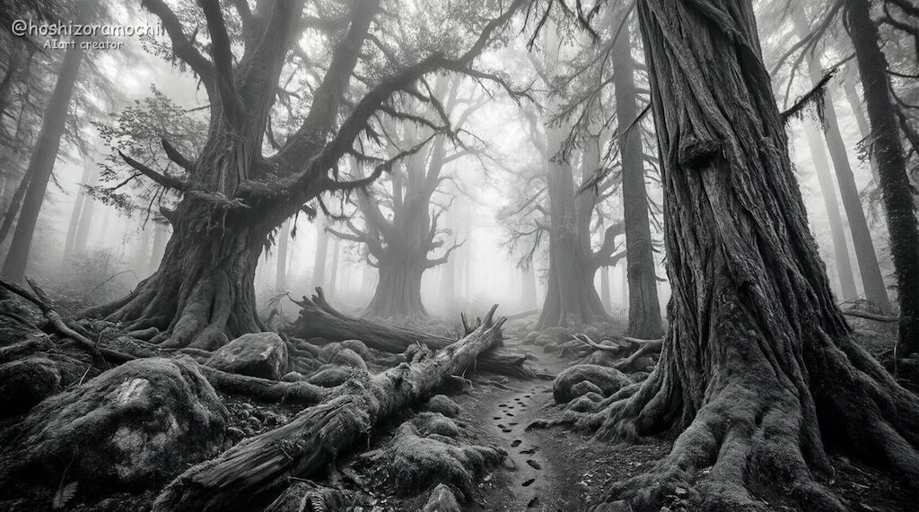 迷い込んだ者だけが見る幻影🌲