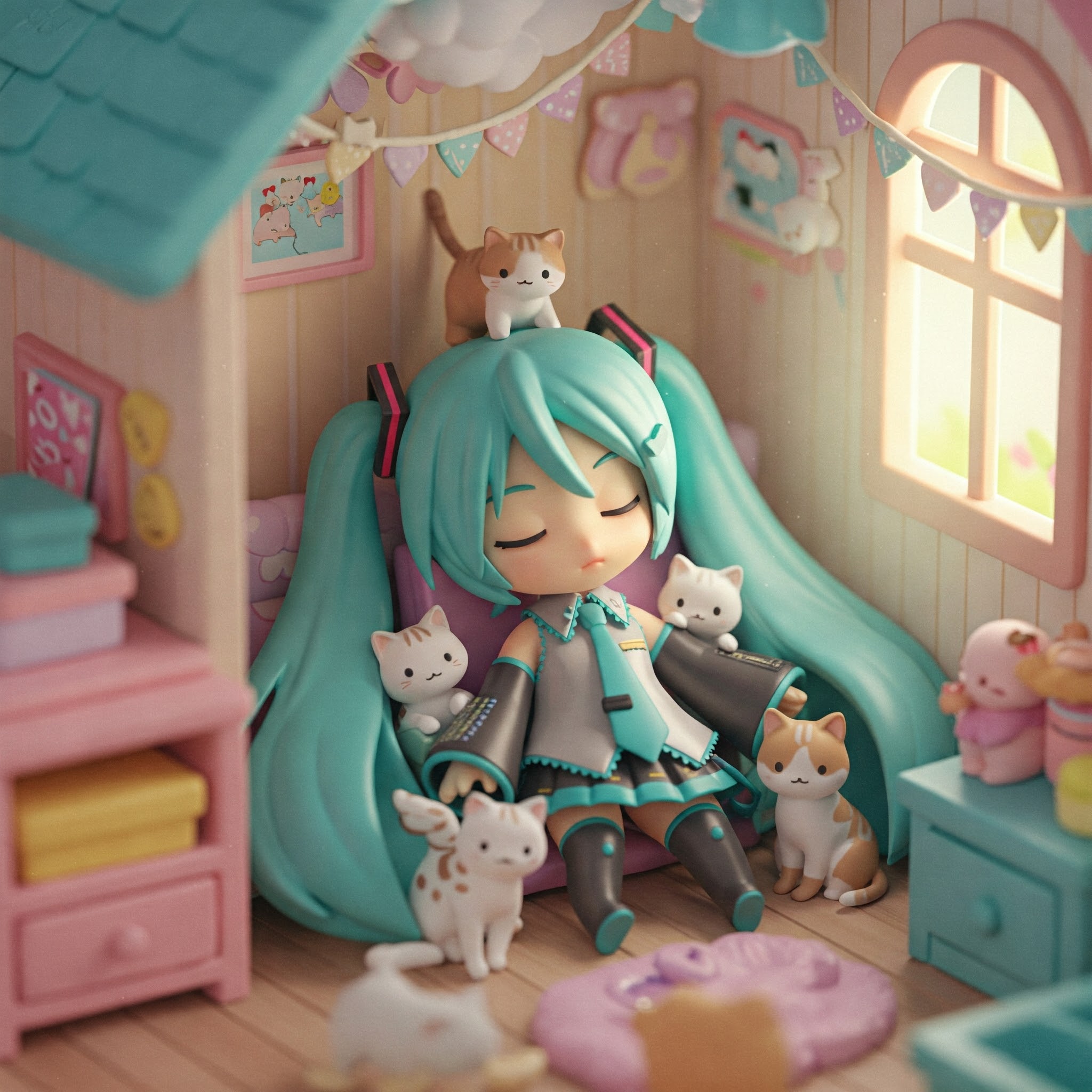 し～ 静かにね | の人気AIイラスト・グラビア