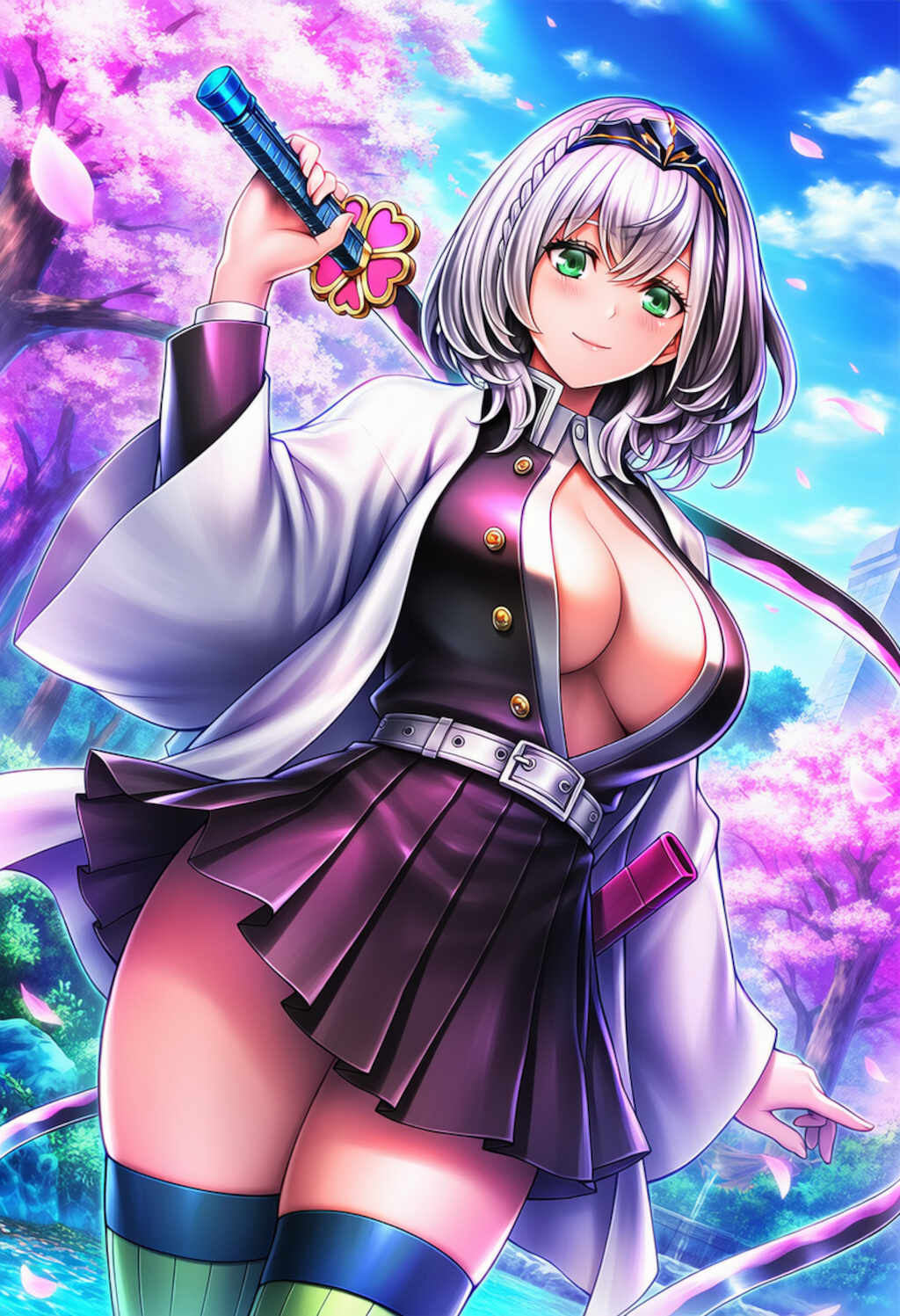 乳柱白〇ノエル