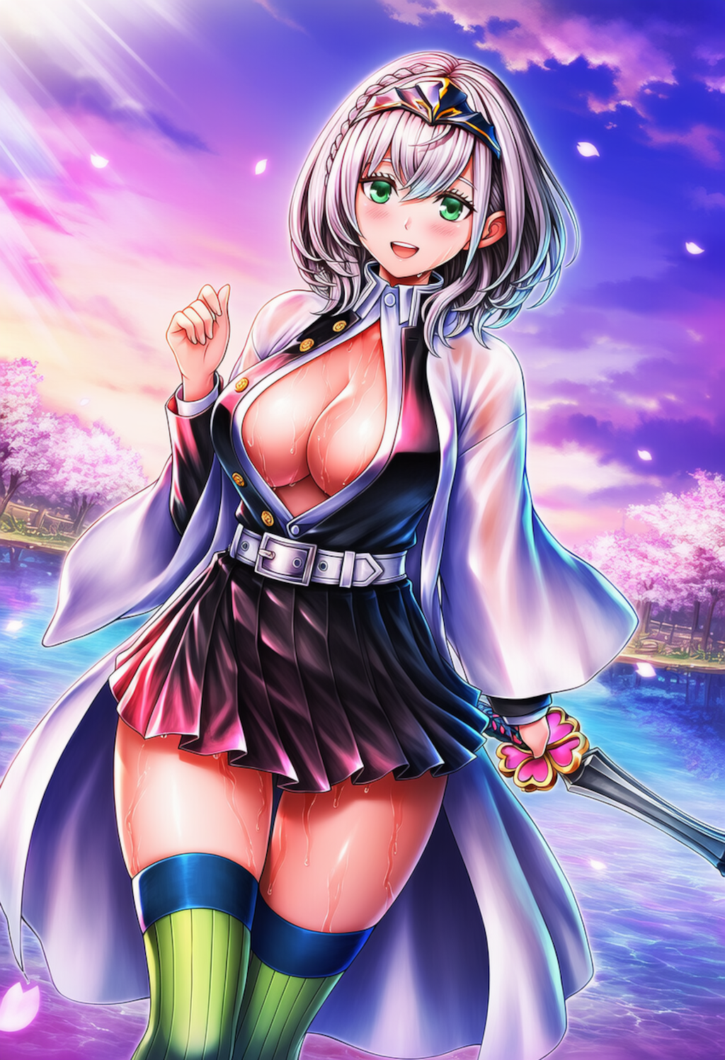 乳柱白〇ノエル