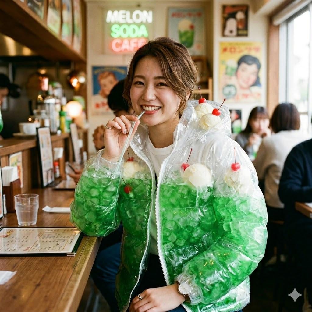服にCreamSoda入れる奴