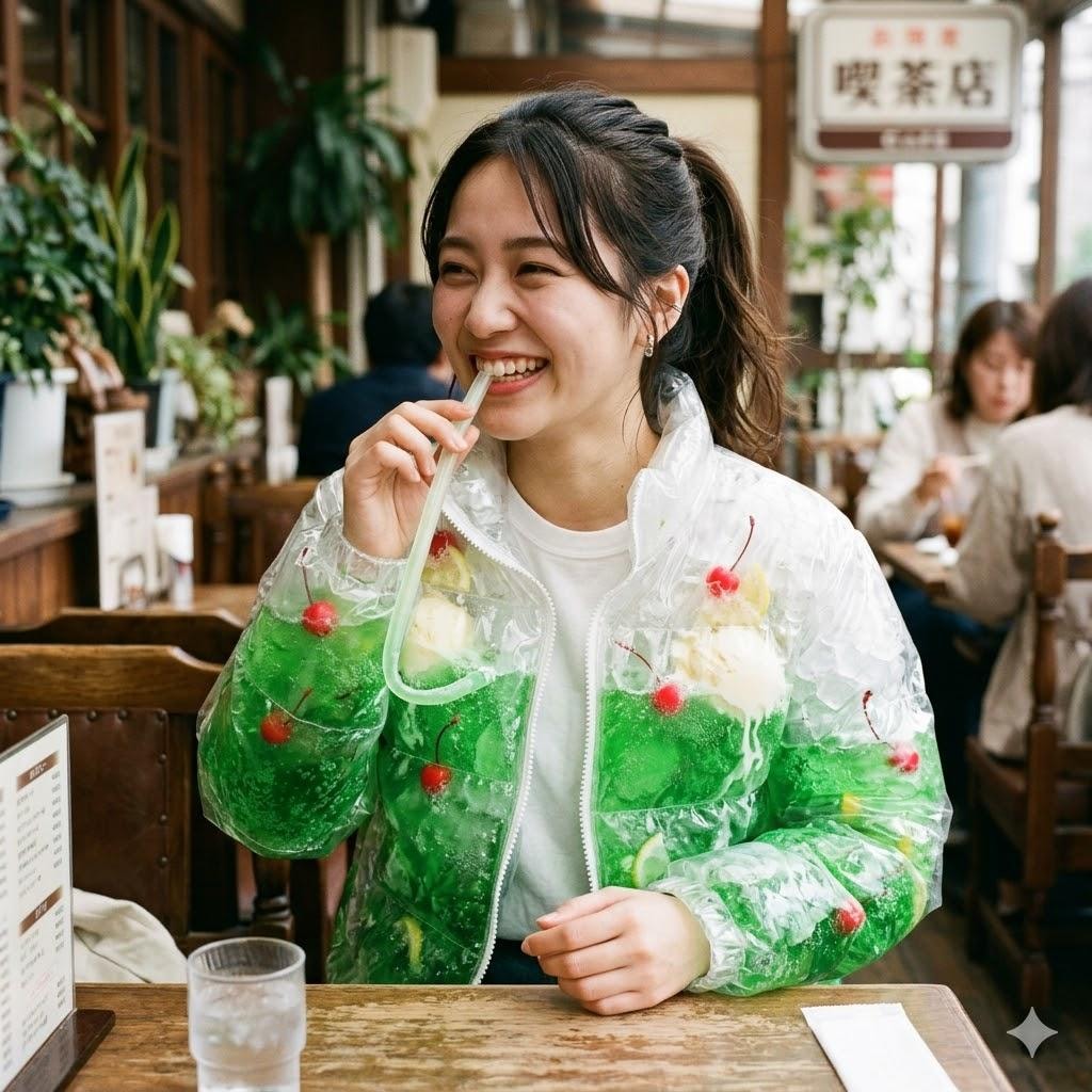 服にCreamSoda入れる奴