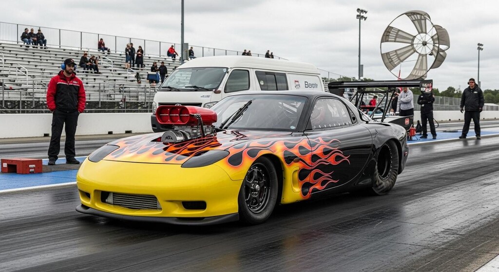 FD3Sドラッグカー