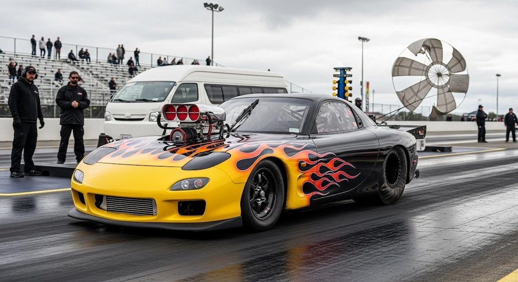 FD3Sドラッグカー