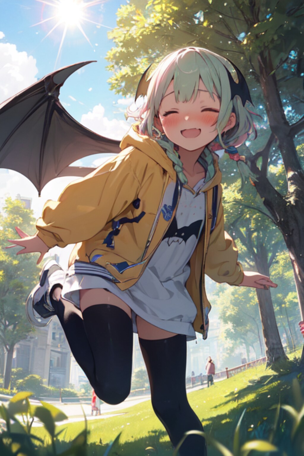 ロリ柚葉in公園