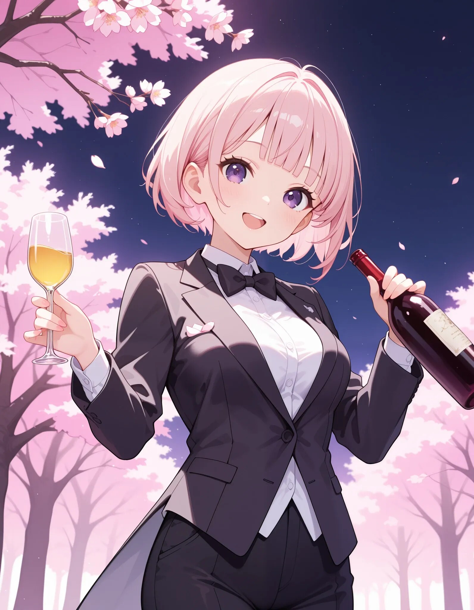 皆様、乾杯の準備はできましたか