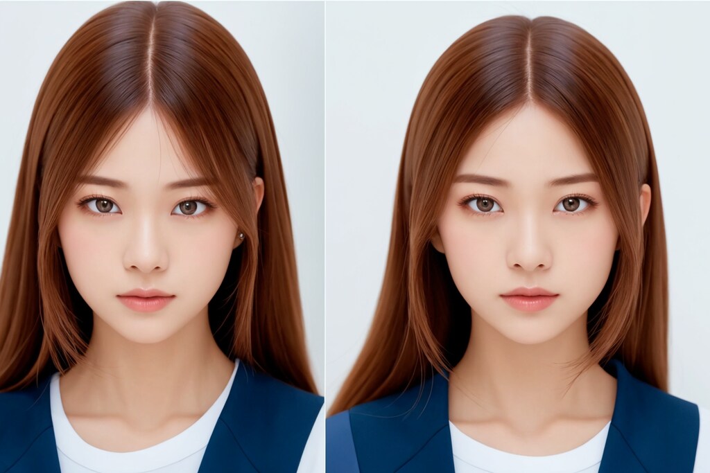 GARNETの髪型どちらが似合うか？　２