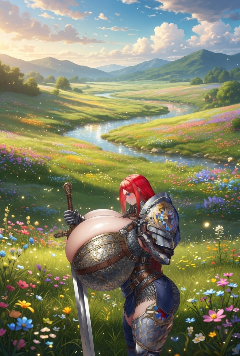 戦士とフィールド